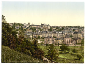 Lausanne-view-of-the-Montriond-Geneva-Lake-Switzerland
